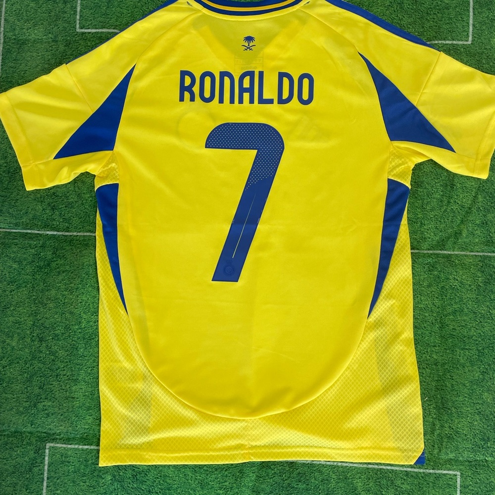 🥵2024/2025 Al Nassr Ronaldo Jersey Home adidas🥵